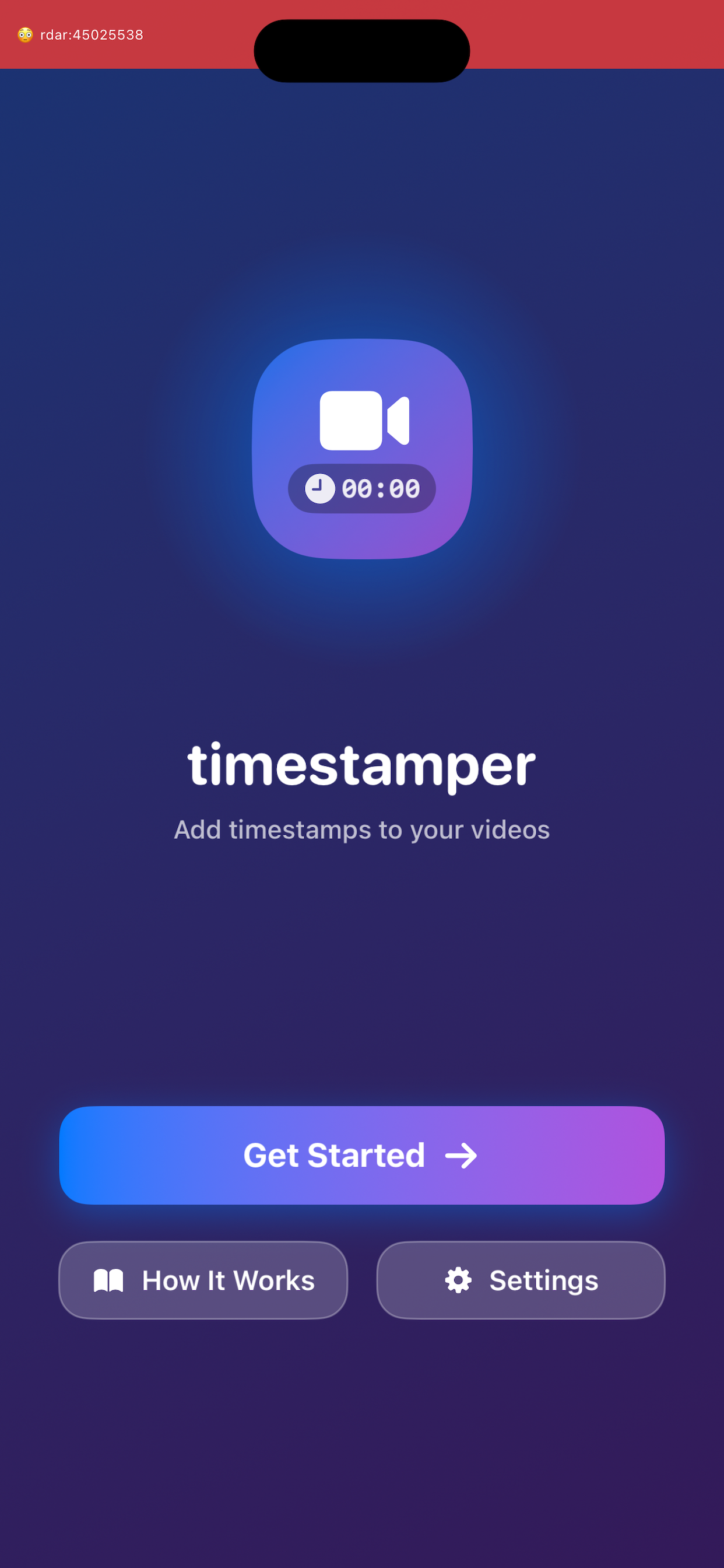 Preview with timestamp